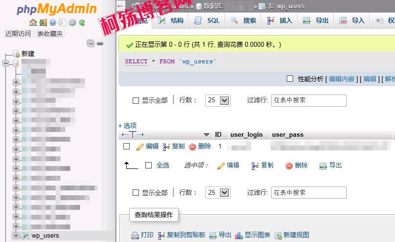 WordPress 密码忘了怎么办？重置 WordPress 管理员密码教程-柯殇博客网